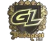 Sticker | GamerLegion (Gold) | Budapest 2025 CS2 skin