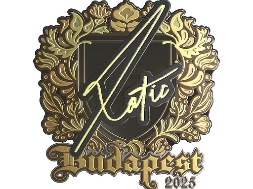 Sticker | XotiC (Gold) | Budapest 2025