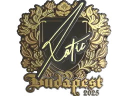 Sticker | XotiC (Gold) | Budapest 2025