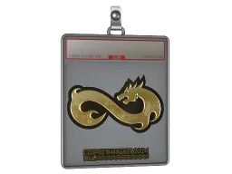 Sticker Slab | Eternal Fire (Gold) | Copenhagen 2024