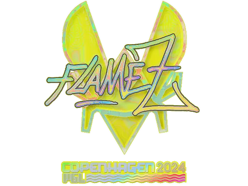 Sticker | FlameZ (Holo) | Copenhagen 2024