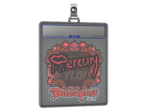 Sticker Slab | Mercury | Budapest 2025