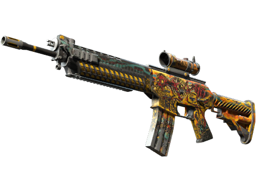 StatTrak™ SG 553 | Colony IV (Field-Tested)