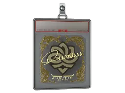 Sticker Slab | dumau (Gold) | Austin 2025
