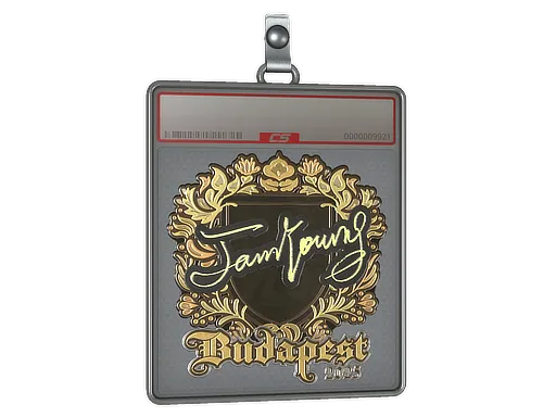 Sticker Slab | JamYoung (Gold) | Budapest 2025