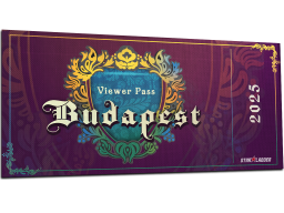Budapest 2025 Viewer Pass