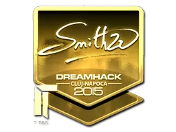 Sticker | SmithZz (Gold) | Cluj-Napoca 2015