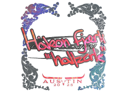 Sticker | hallzerk (Holo) | Austin 2025