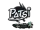 Sticker | Patsi (Glitter) | Antwerp 2022 CS2 skin