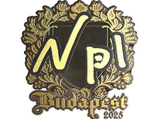 Sticker | npl (Gold) | Budapest 2025