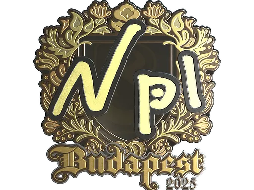 Sticker | npl (Gold) | Budapest 2025
