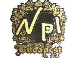 Sticker | npl (Gold) | Budapest 2025