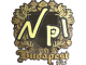 Sticker | npl (Gold) | Budapest 2025