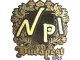 Sticker | npl (Gold) | Budapest 2025 CS2 skin