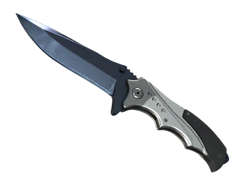 ★ StatTrak™ Nomad Knife | Blue Steel (Well-Worn)