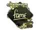 Sticker | fame (Gold, Champion) | Rio 2022 CS2 skin