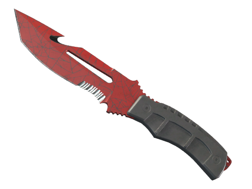 ★ StatTrak™ Survival Knife | Crimson Web (Field-Tested)