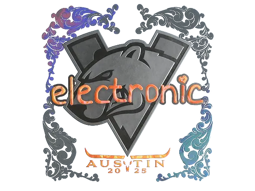Sticker | electronic (Holo) | Austin 2025