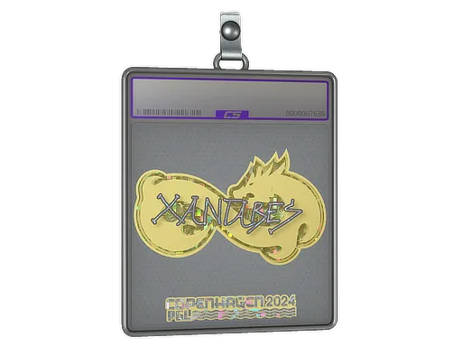 Sticker Slab | XANTARES (Glitter) | Copenhagen 2024