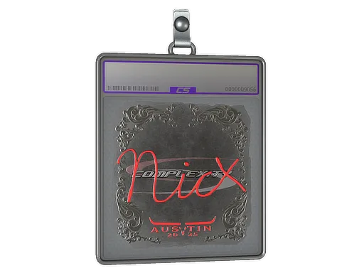 Sticker Slab | nicx (Foil) | Austin 2025
