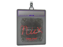 Sticker Slab | nicx (Foil) | Austin 2025