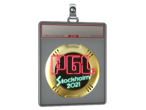 Sticker Slab | PGL (Gold) | Stockholm 2021
