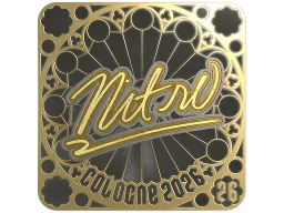Sticker | nitr0 (Gold, Ranked) | Cologne 2026