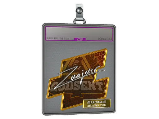 Sticker Slab | znajder (Foil) | Atlanta 2017