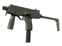 MP9 | Green Plaid (Battle-Scarred)