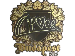 Sticker | Cypher (Gold) | Budapest 2025