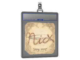 Sticker Slab | nicx | Austin 2025