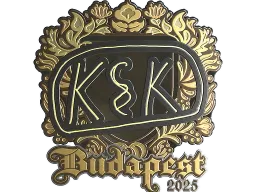 Sticker | kyousuke (Gold) | Budapest 2025
