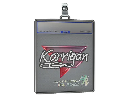 Sticker Slab | karrigan | Antwerp 2022
