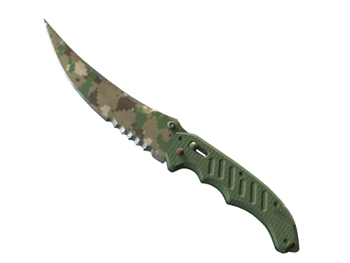 ★ StatTrak™ Flip Knife | Forest DDPAT (Well-Worn)