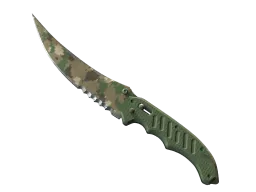 ★ StatTrak™ Flip Knife | Forest DDPAT (Well-Worn)