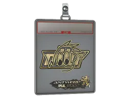 Sticker Slab | WOOD7 (Gold) | Antwerp 2022