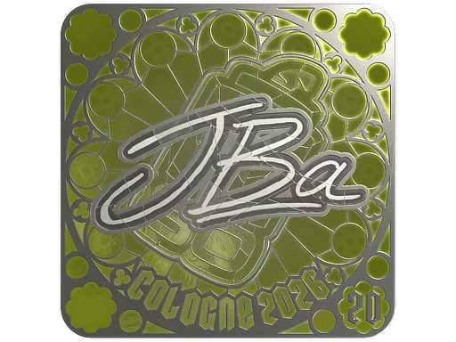Sticker | JBa (Foil, Ranked) | Cologne 2026