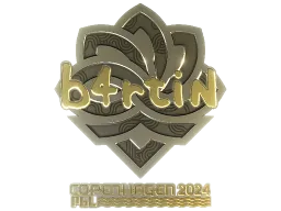 Sticker | b4rtiN (Gold) | Copenhagen 2024