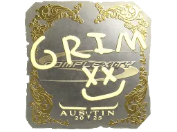Sticker | Grim (Gold) | Austin 2025