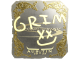 Sticker | Grim (Gold) | Austin 2025