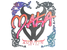 Sticker | Maka (Holo) | Austin 2025