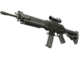SG 553 | Army Sheen (Field-Tested)