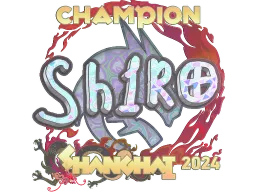 Sticker | sh1ro (Holo, Champion) | Shanghai 2024