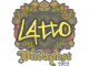 Sticker | latto | Budapest 2025