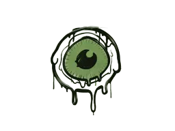 Sealed Graffiti | Eye Spy (Battle Green)