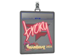 Sticker Slab | broky | Shanghai 2024