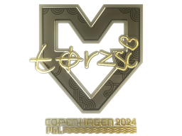 Sticker | torzsi (Gold) | Copenhagen 2024