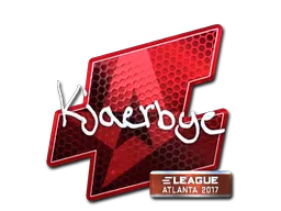 Sticker | Kjaerbye (Foil) | Atlanta 2017