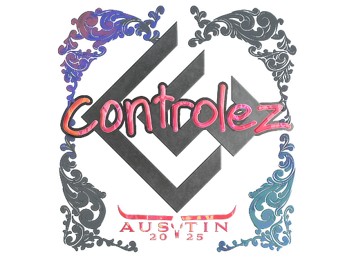 Sticker | controlez (Holo) | Austin 2025