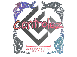Sticker | controlez (Holo) | Austin 2025